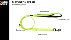 Rukka Pets Bliss neon leash